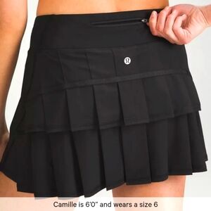 Pace setter skirt/skort lululemon size 6